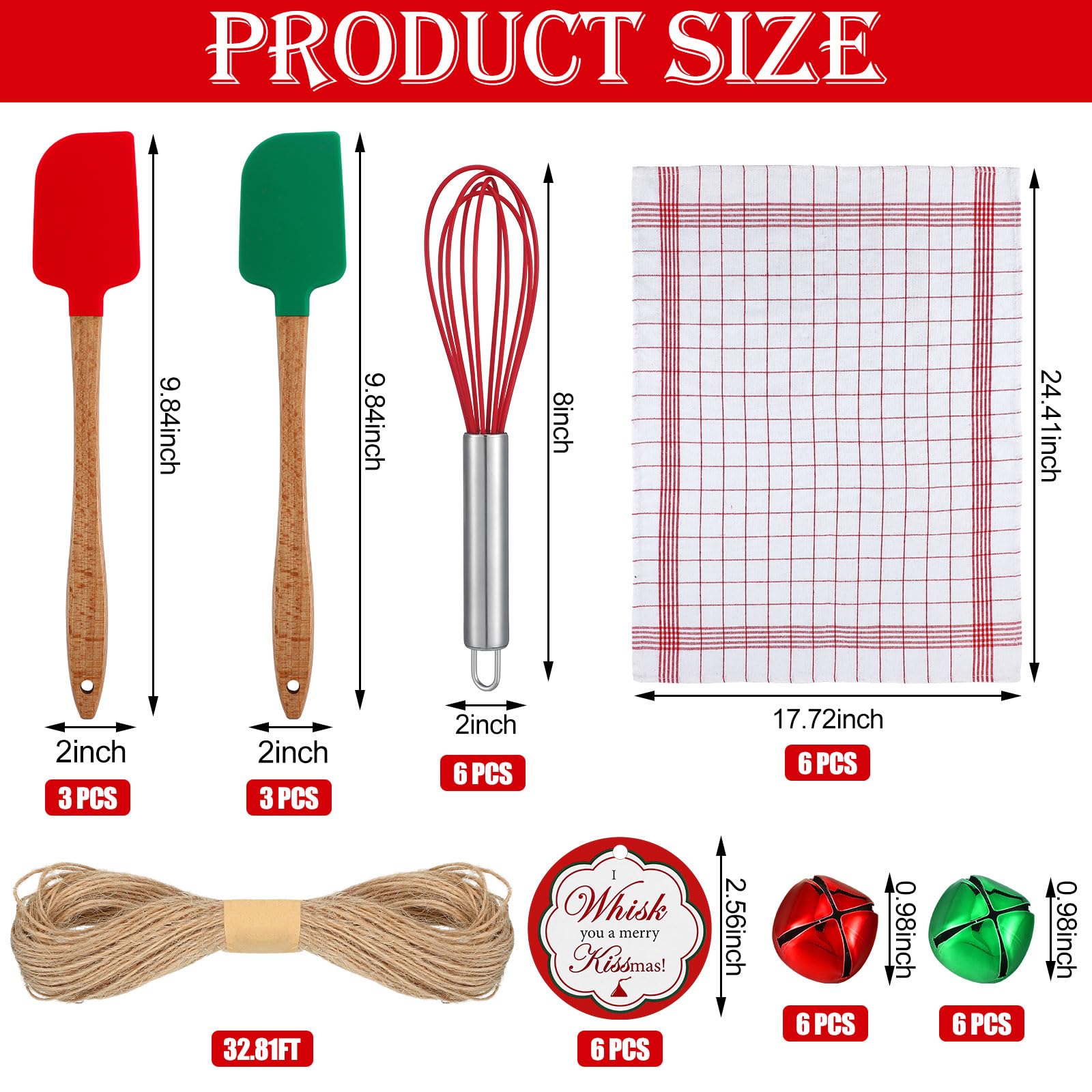 Remerry silicone spatulas with wooden handles for flexible scraping and durability.