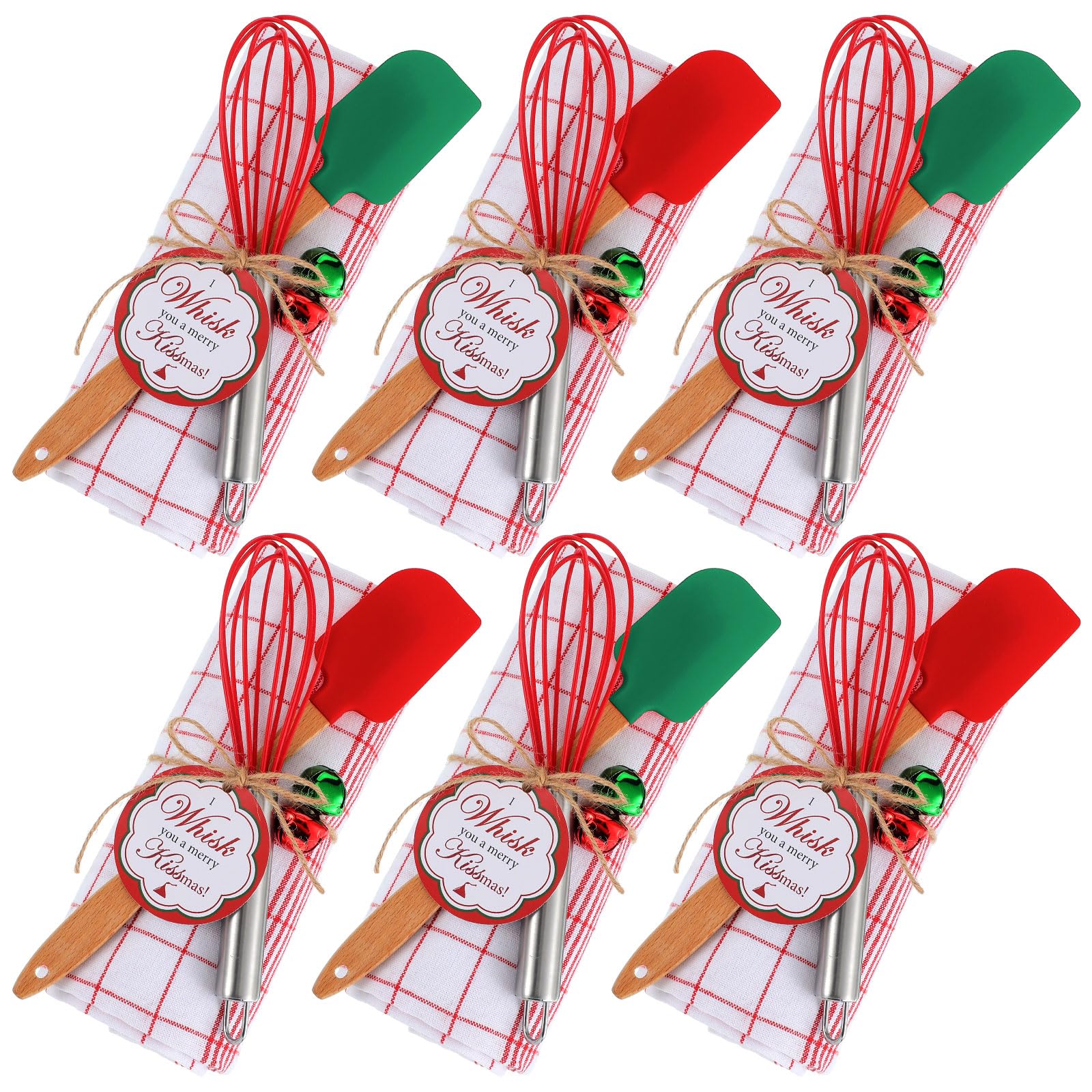 Remerry stainless-steel whisks for whipping cream and smooth batters.