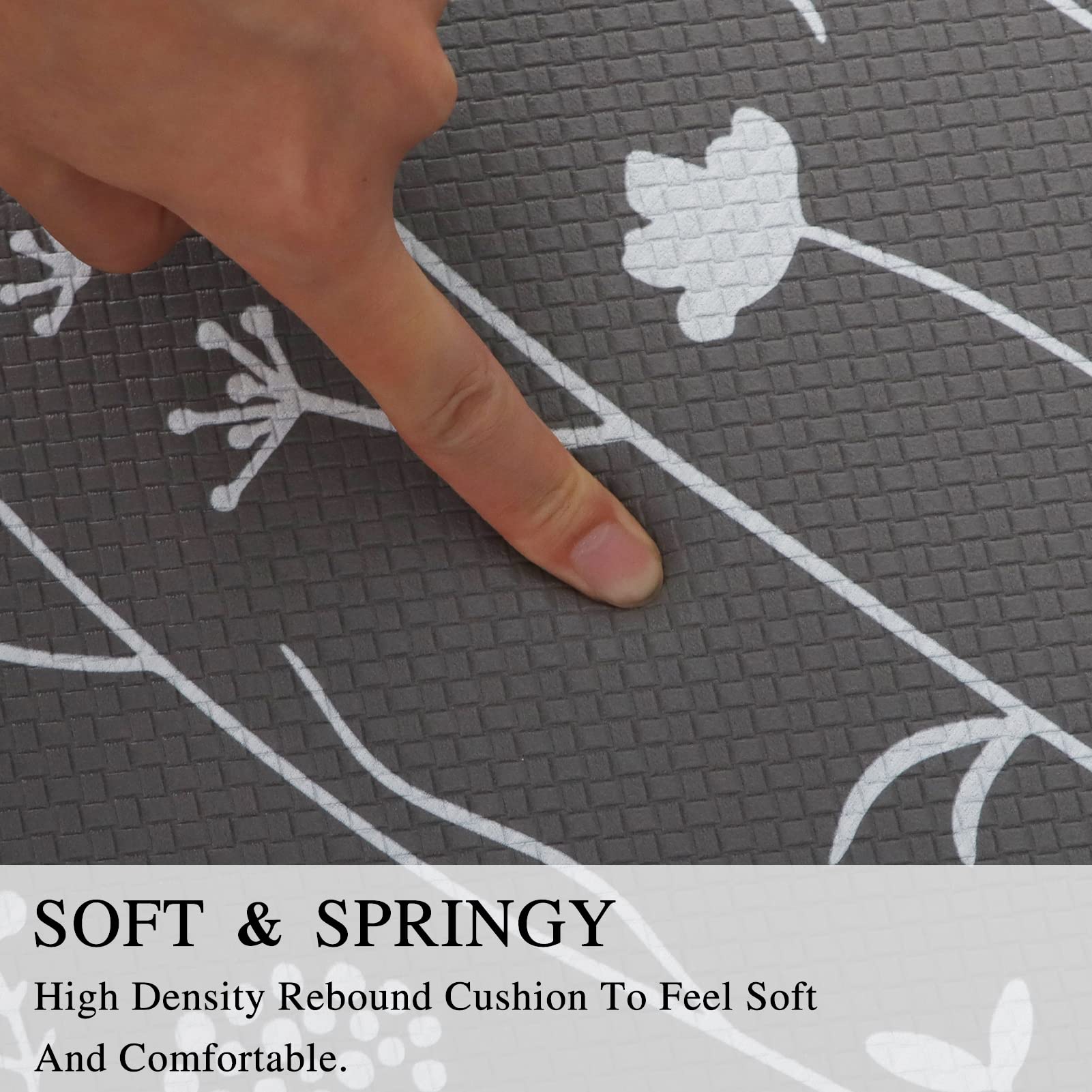 Rempry beveled edge and non-slip backing prevent slips