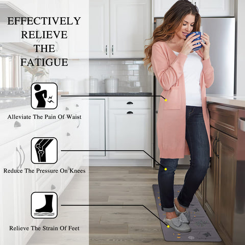 Rempry odor-free premium PVC mat maintains shape under daily use