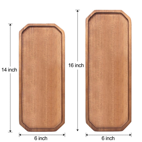 Renawe acacia wood tray dessert setup: elegant serving option for gatherings