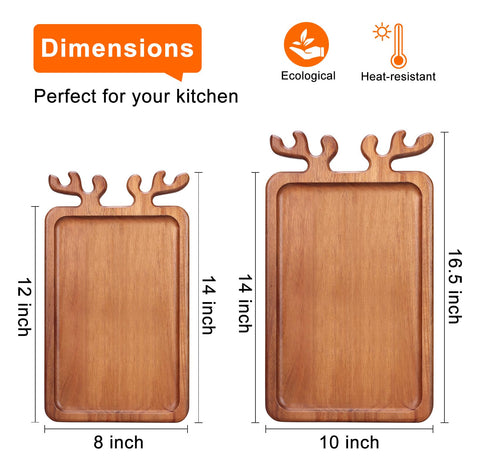 Renawe cookie plate for holiday desserts keeps servings neat and attractive