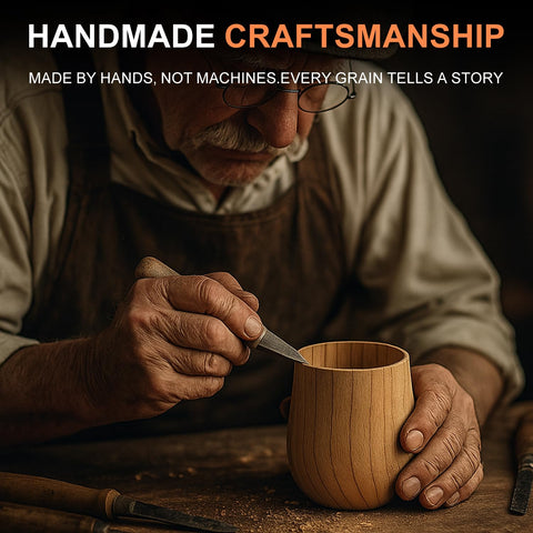 Renawe durable eco-friendly wooden cup ready for outdoor use