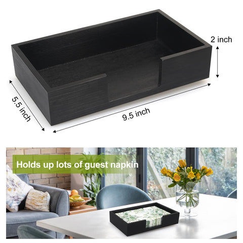 Renawe napkin holder with jewelry storage adds compact vanity organization.