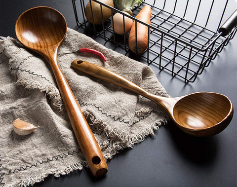 Renawe two-piece spoon set, versatile for stirring and serving