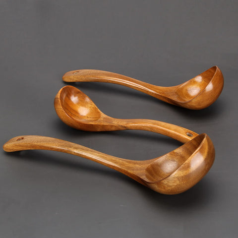 Renawe ladles suit soups, mixing, tasting, turning, and serving.