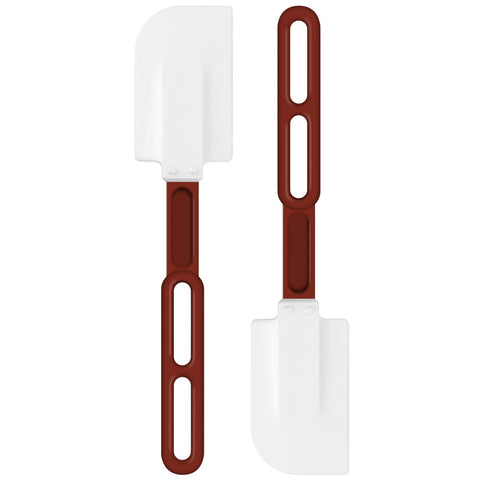 ReneeChef high-temp silicone spatula, 10-inch, ready for high-heat cooking and non-stick pans.