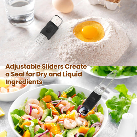 ReneeChef spoon set with hang hole for easy drying and storing.