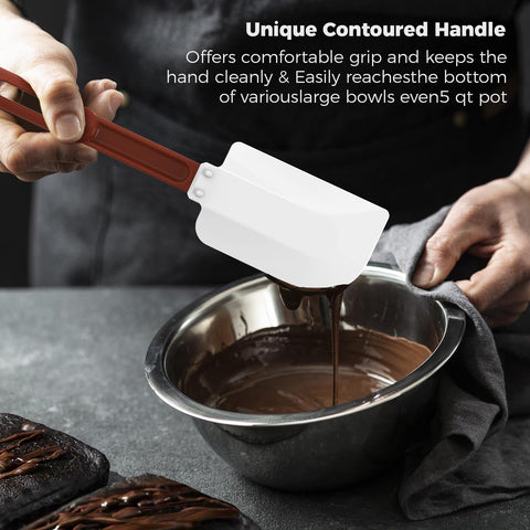 ReneeChef dishwasher-safe spatula cleans easily and resists buildup
