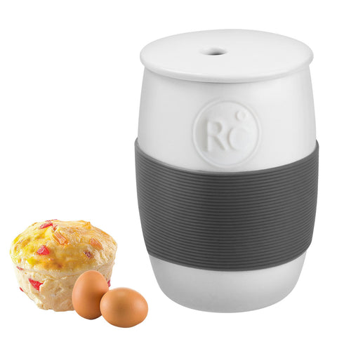 ReneeChef professional ceramic egg cooker for microwave ready for quick breakfast prep.