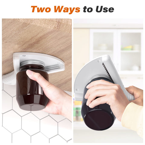 ReneeChef Sharp Teeth Jar Opener grips lids securely