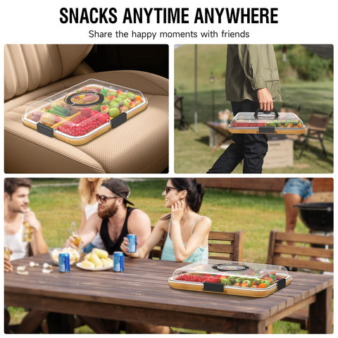 Renmxj charcuterie board generous 11x14 size with ample snack space.