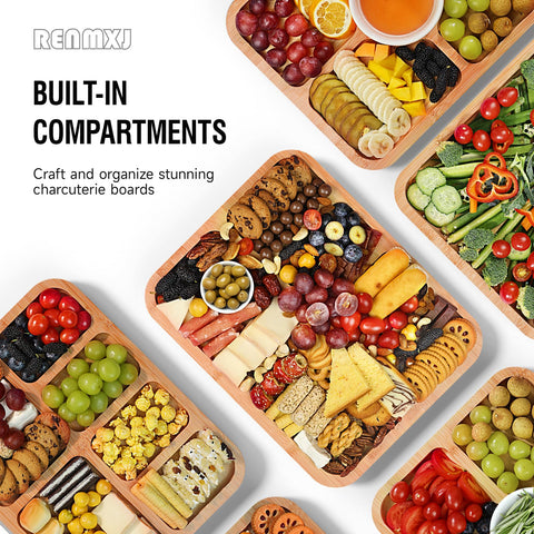 Renmxj charcuterie board makes a thoughtful housewarming gift.