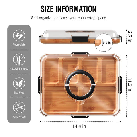 Renmxj lid with four buckles keeps contents secure during transport.