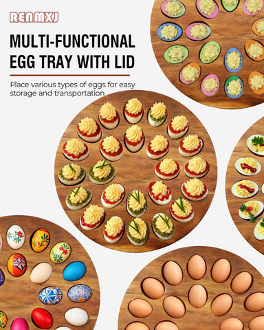 Renmxj deviled-egg-gift-idea thoughtful host present for holidays and gatherings.
