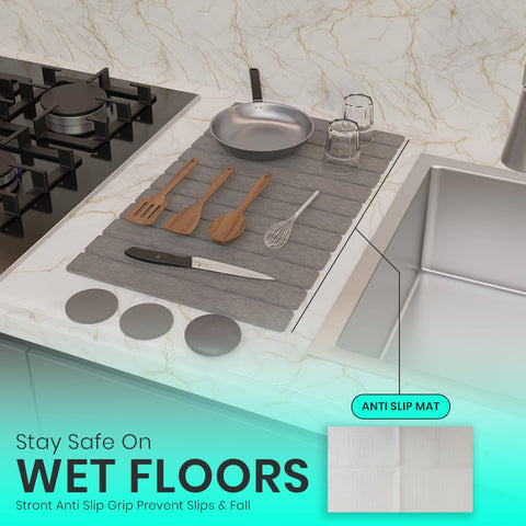 Renovisor fast drying dish mat accelerates water evaporation