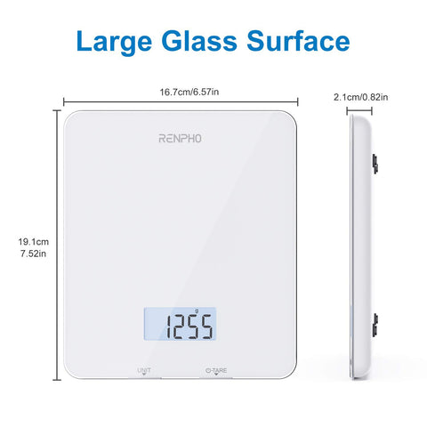 RENPHO perfect for kitchen, baking, meal prep, and dietary tracking.