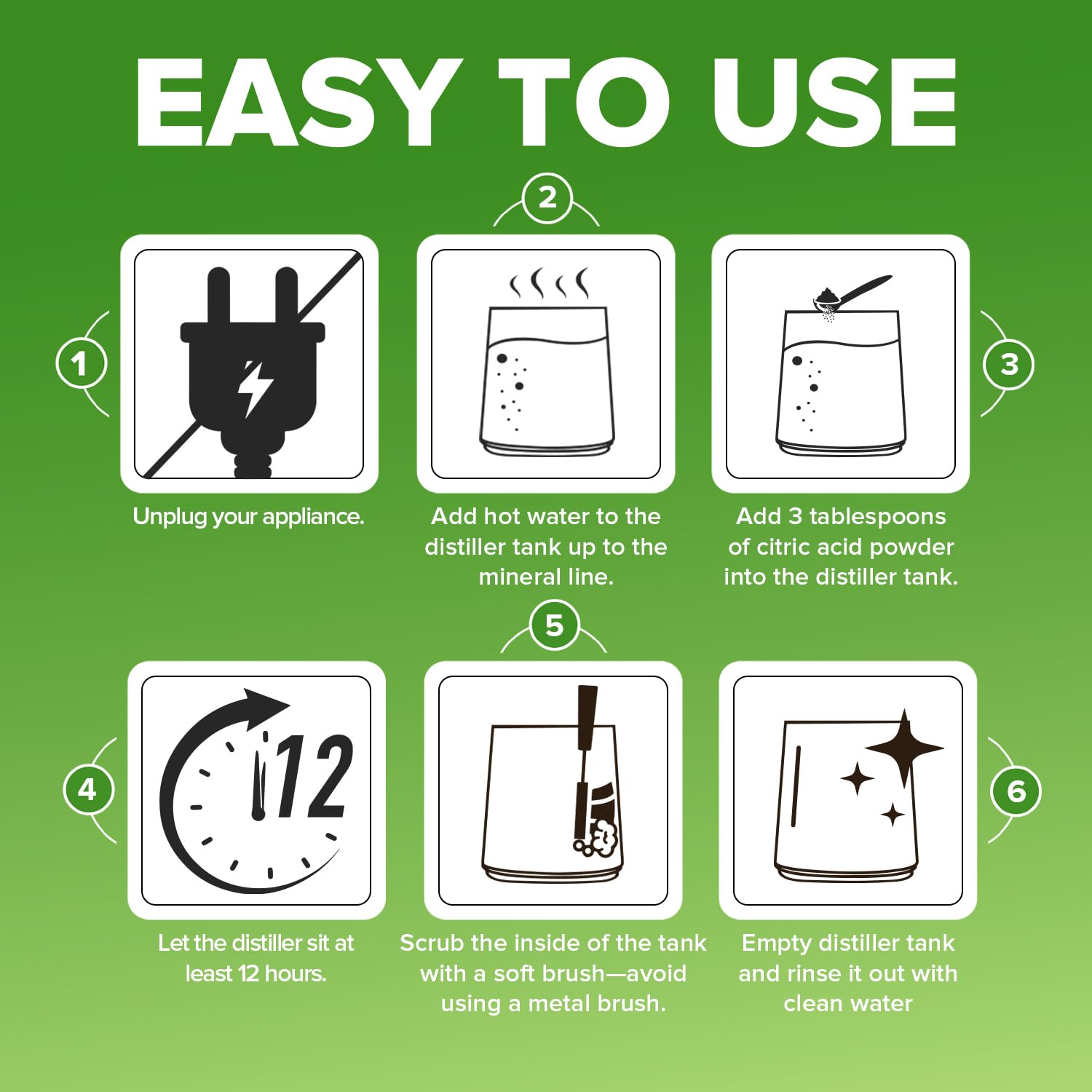 Eco-friendly biodegradable citric acid powder by Renuv.