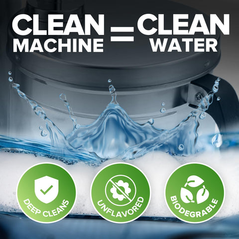 Kettle cleaning with Renuv citric acid for sparkling pots.