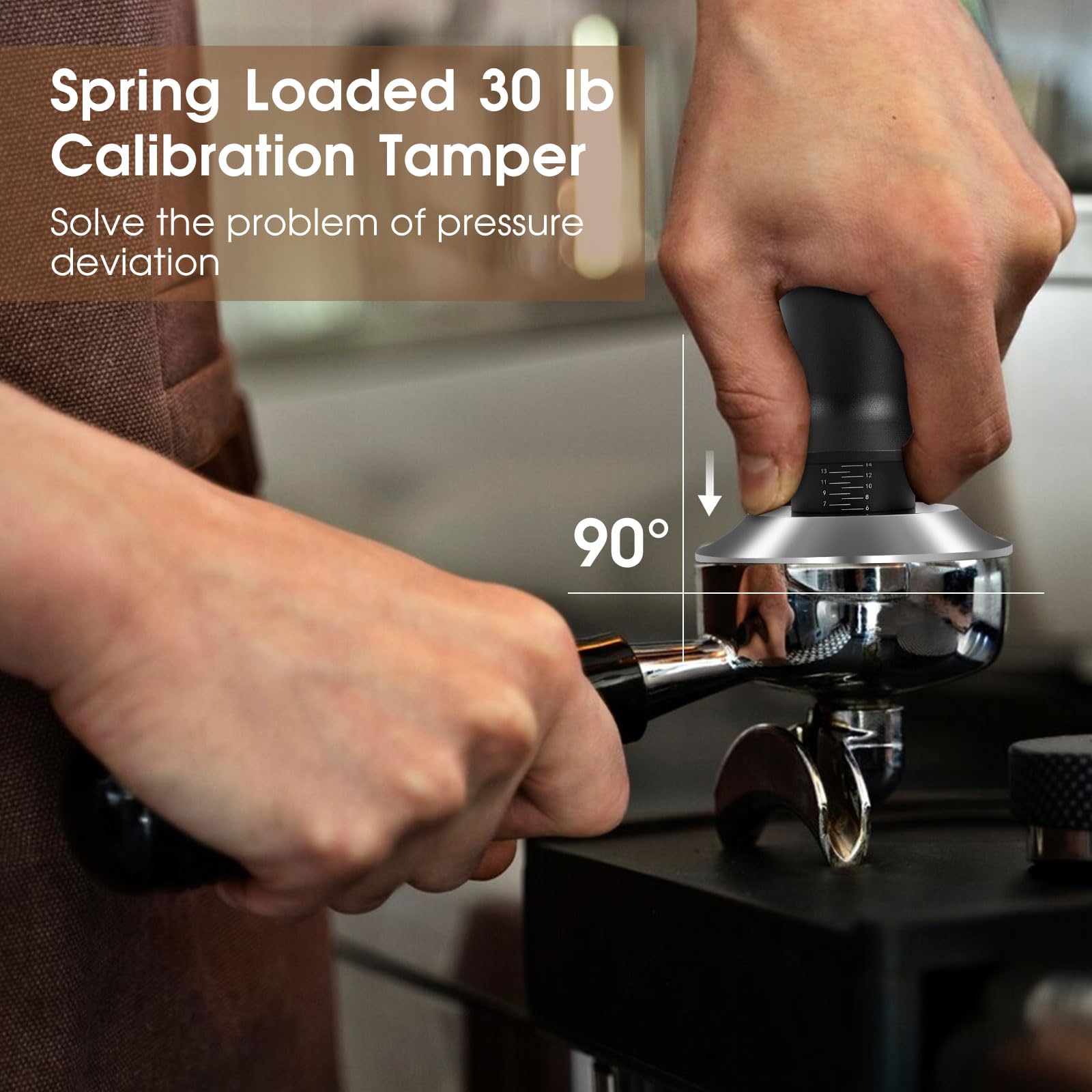 Reoszeank magnetic dosing funnel keeps workspace clean during shots