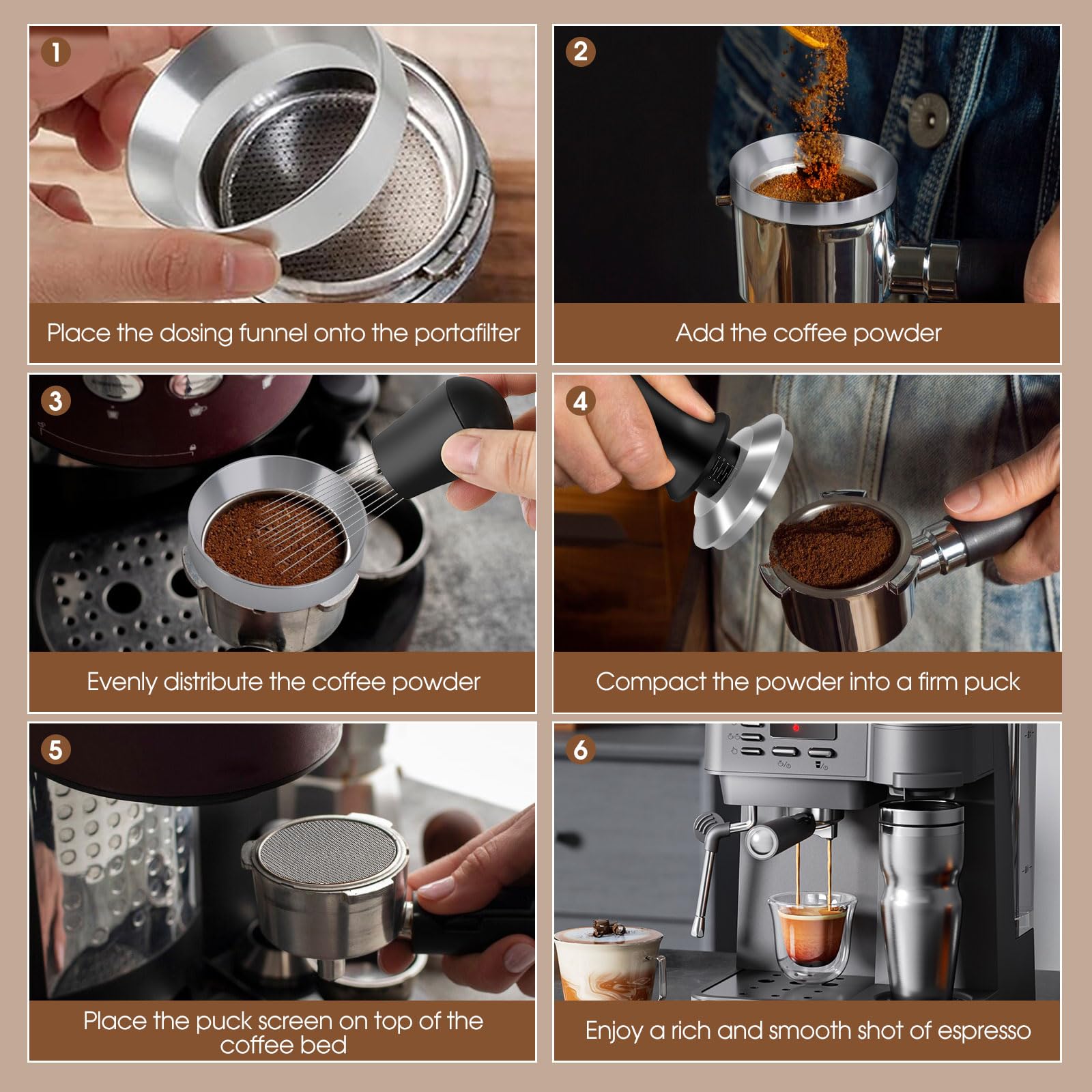 Reoszeank silicone mat on tamping surface protects counters