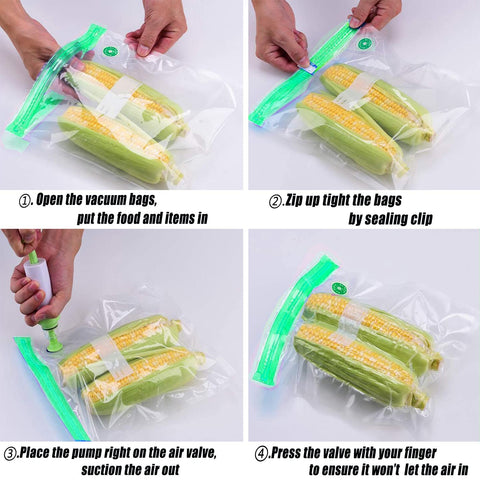 Reusable storage solution from Repinsta helps reduce waste and simplify leftovers.