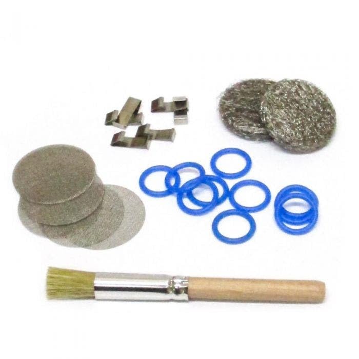 Replacement Wear and Tear O-Ring Accessories Kit components laid out for quick replacements