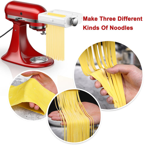 RETHONE spaghetti cutter demonstrates thin, even strands