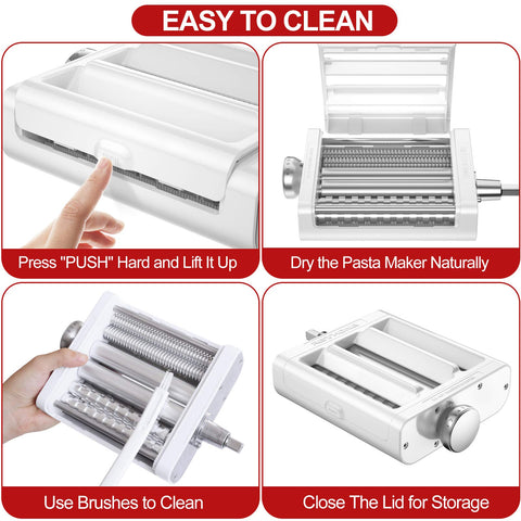 RETHONE stainless steel construction ensures durable home pasta