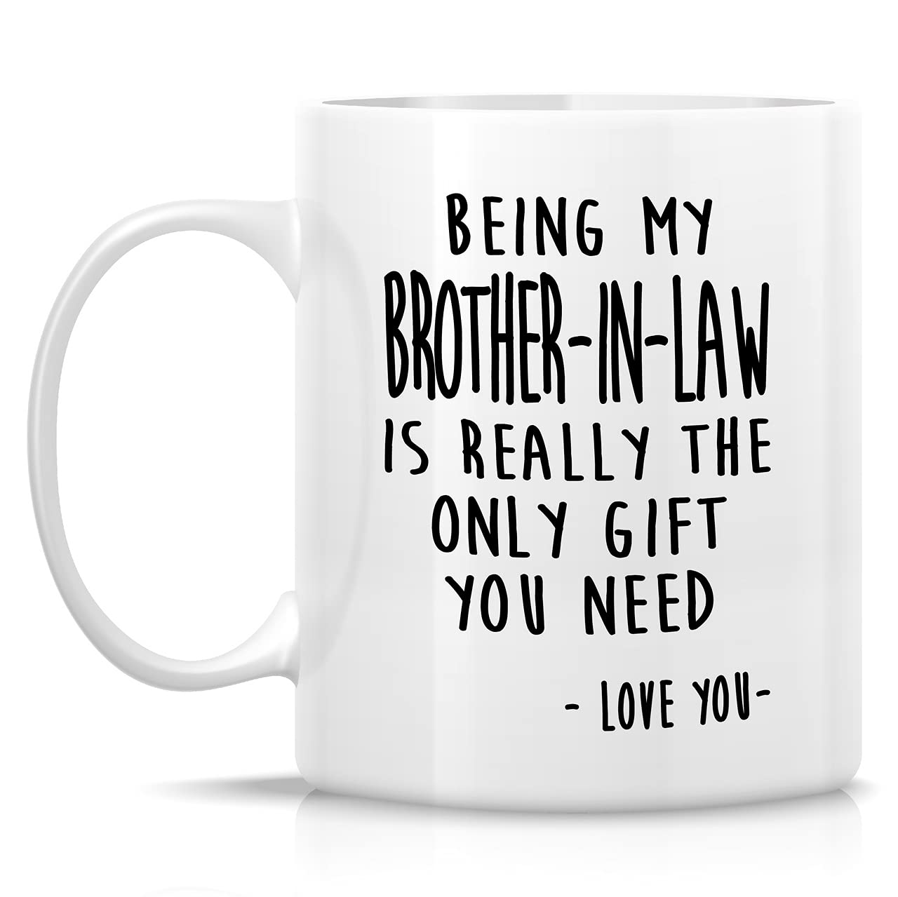 Retreez 11oz ceramic mug shows a bold humorous print for daily coffee