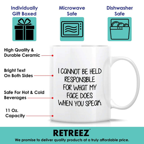 Retreez mug ready for coffee or tea time during daily routines