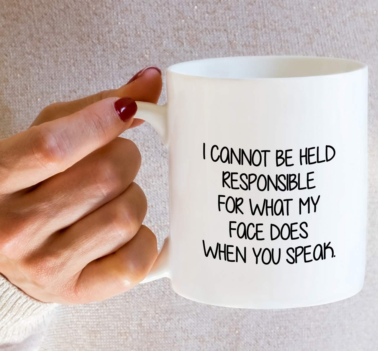 Retreez mug for daily desk use, cheerful addition