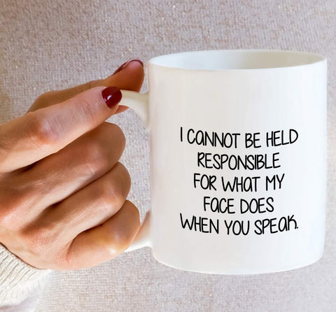 Retreez mug for daily desk use, cheerful addition