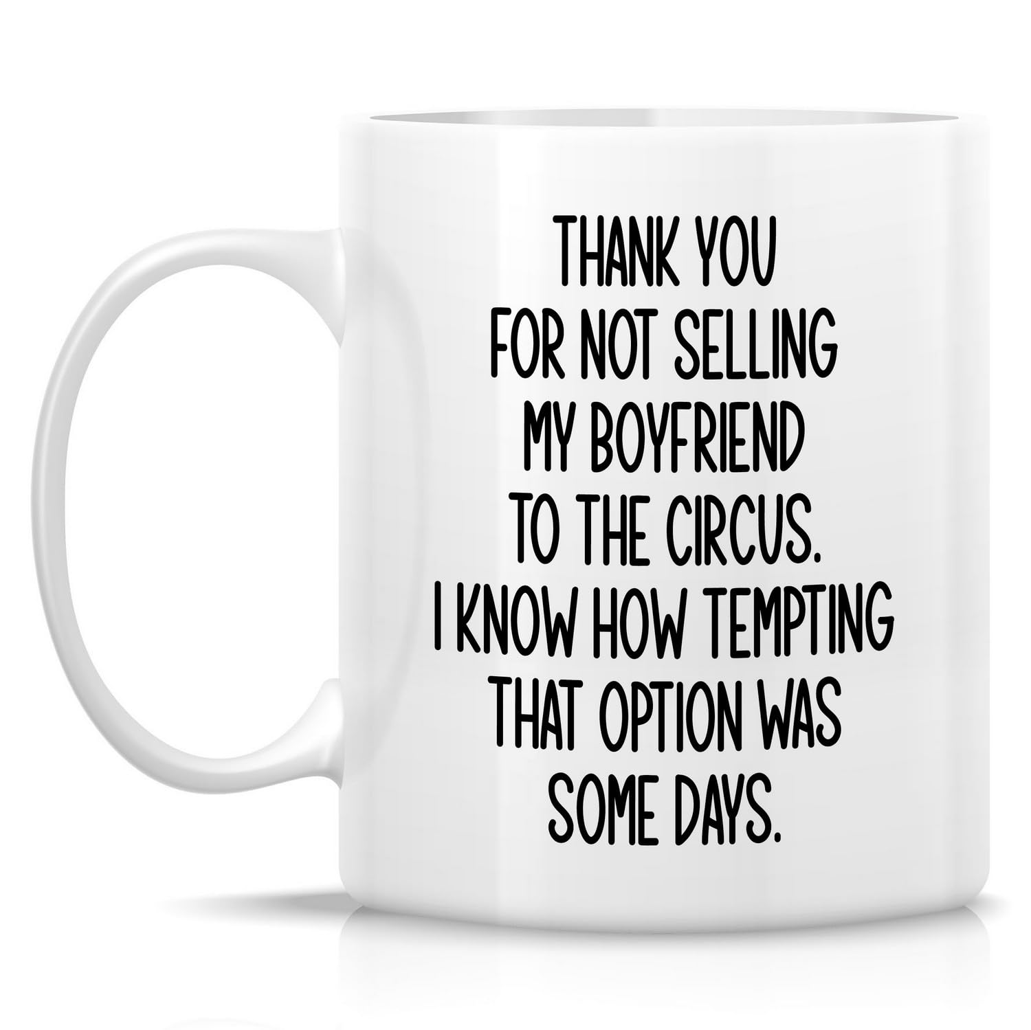Retreez mug for mom-in-law gift, celebrating shared humor.