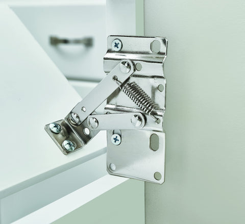 Rev-A-Shelf 14in tip-out tray set includes hinges and mounting hardware.