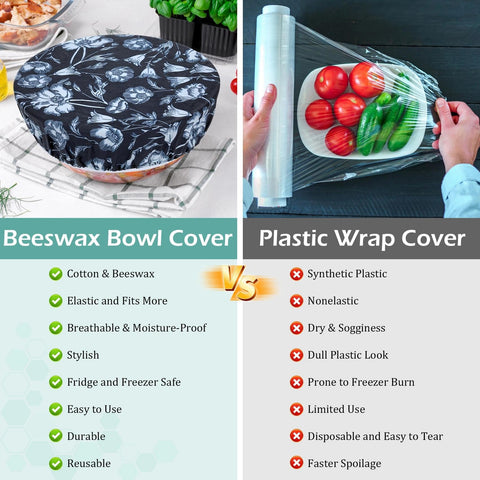 Revahope beeswax wrap for leftovers keeps food fresh and reusable.