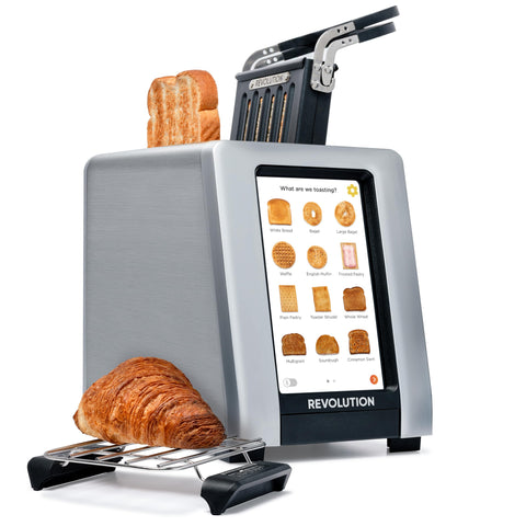 Revolution R180 Connect Plus toaster touchscreen enables precise browning