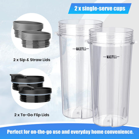 Revorit Ninja Fit leakproof to-go lid keeps drinks secure during travel.