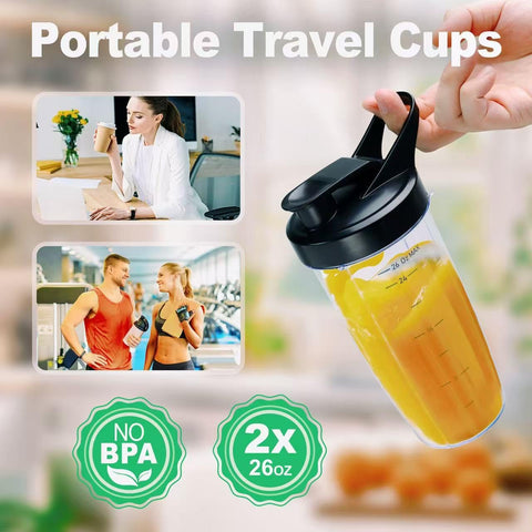REVOTRA removable blade assembly for easy cleaning and thorough blending