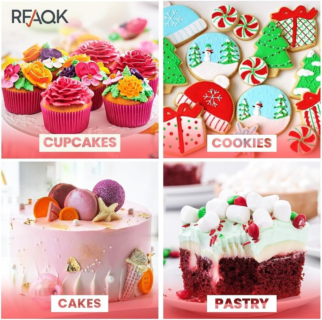 RFAQK cake leveler ensures even slices for clean presentation