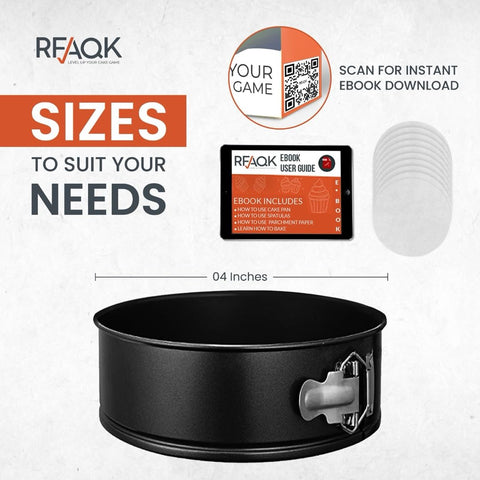 RFAQK double-layer carbon steel construction offers sturdy, even heating.