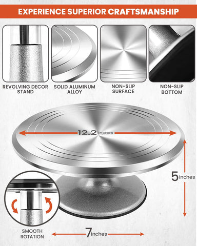 RFAQK 48 numbered icing tips enabling precise designs and patterns