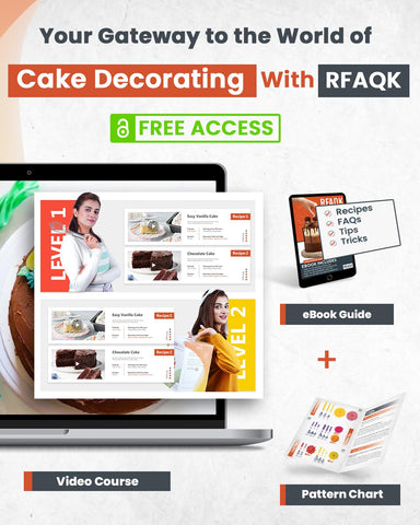 RFAQK icing bags and coupler set for easy tip changes