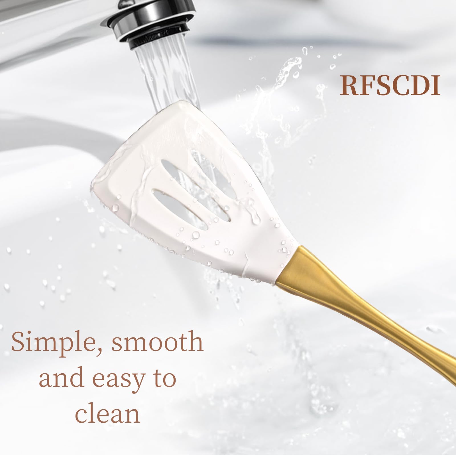 RFSCDI non-toxic silicone protects nonstick cookware from scratches and wear.