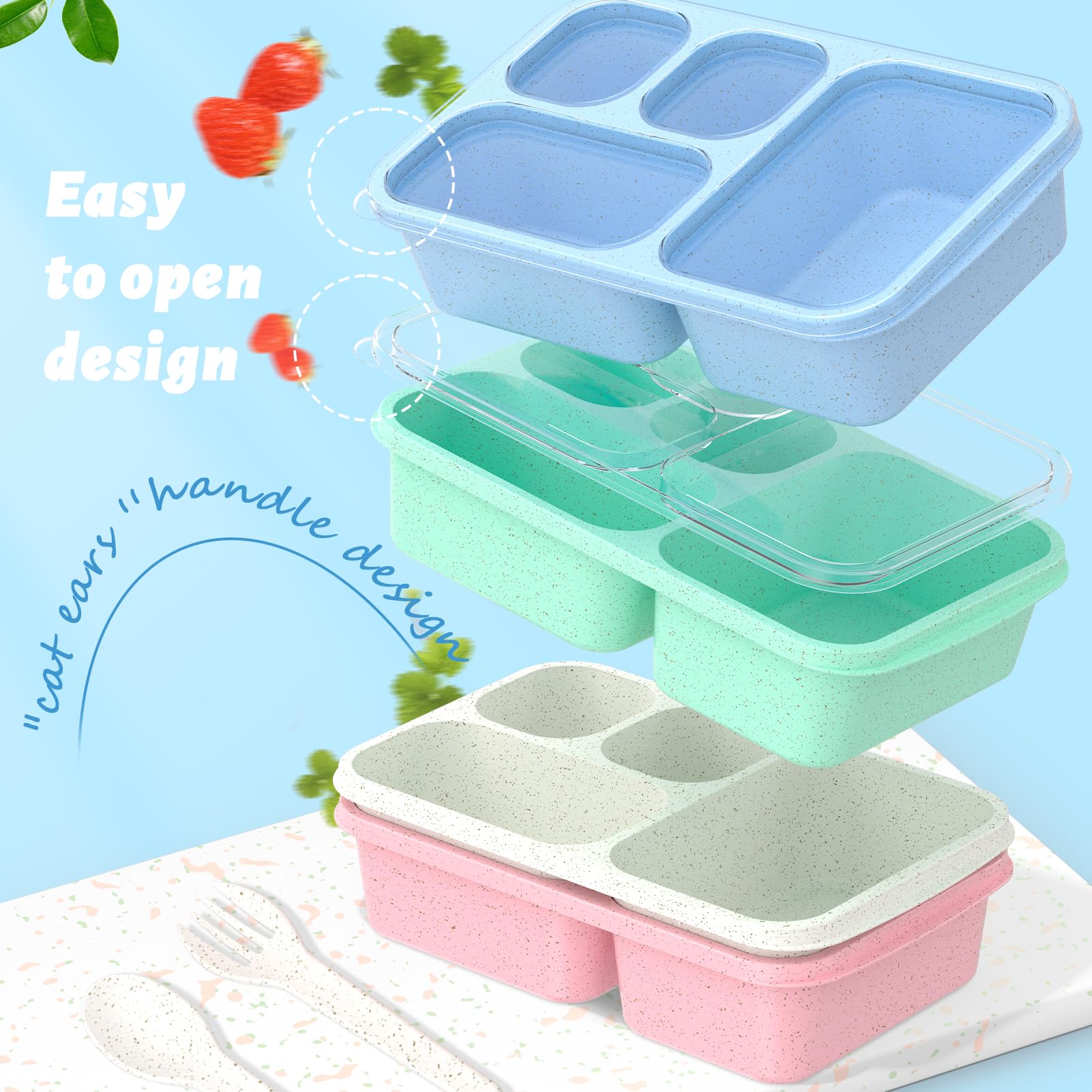 RGNEIN bento box base is dishwasher-safe for easy cleanup.