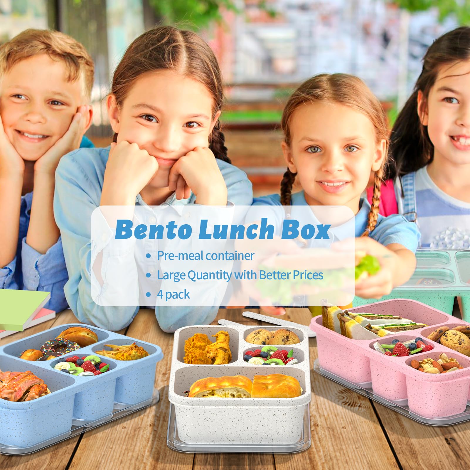 RGNEIN bento box four-color options suit any pack.