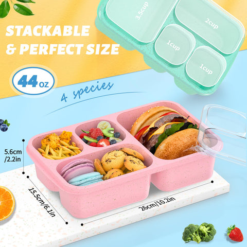 RGNEIN bento box base is microwave-safe for convenient reheating.
