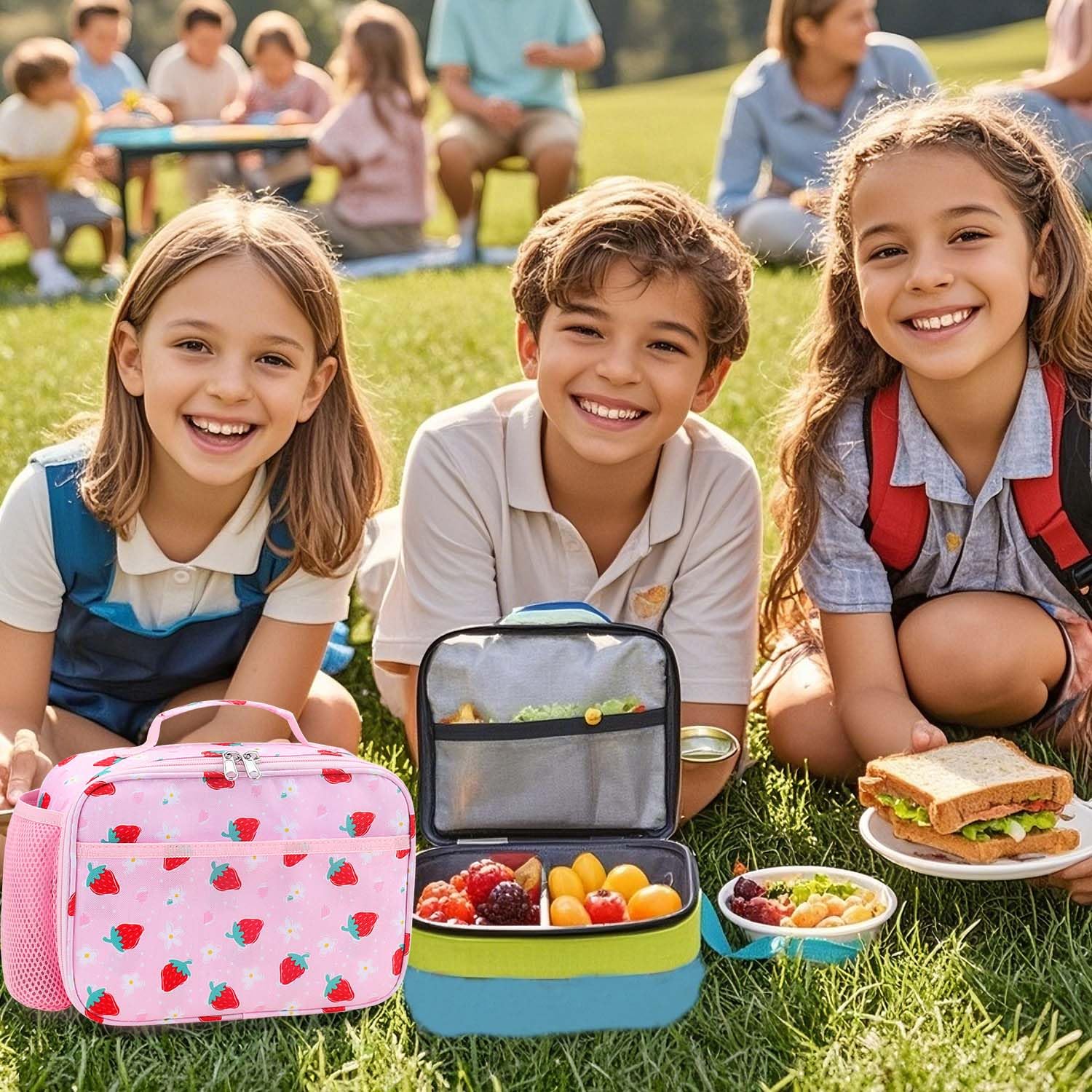 RHCPFOVR lunch bag compatible with Bentgo lunch boxes for easy packing