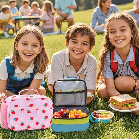 RHCPFOVR lunch bag compatible with Bentgo lunch boxes for easy packing