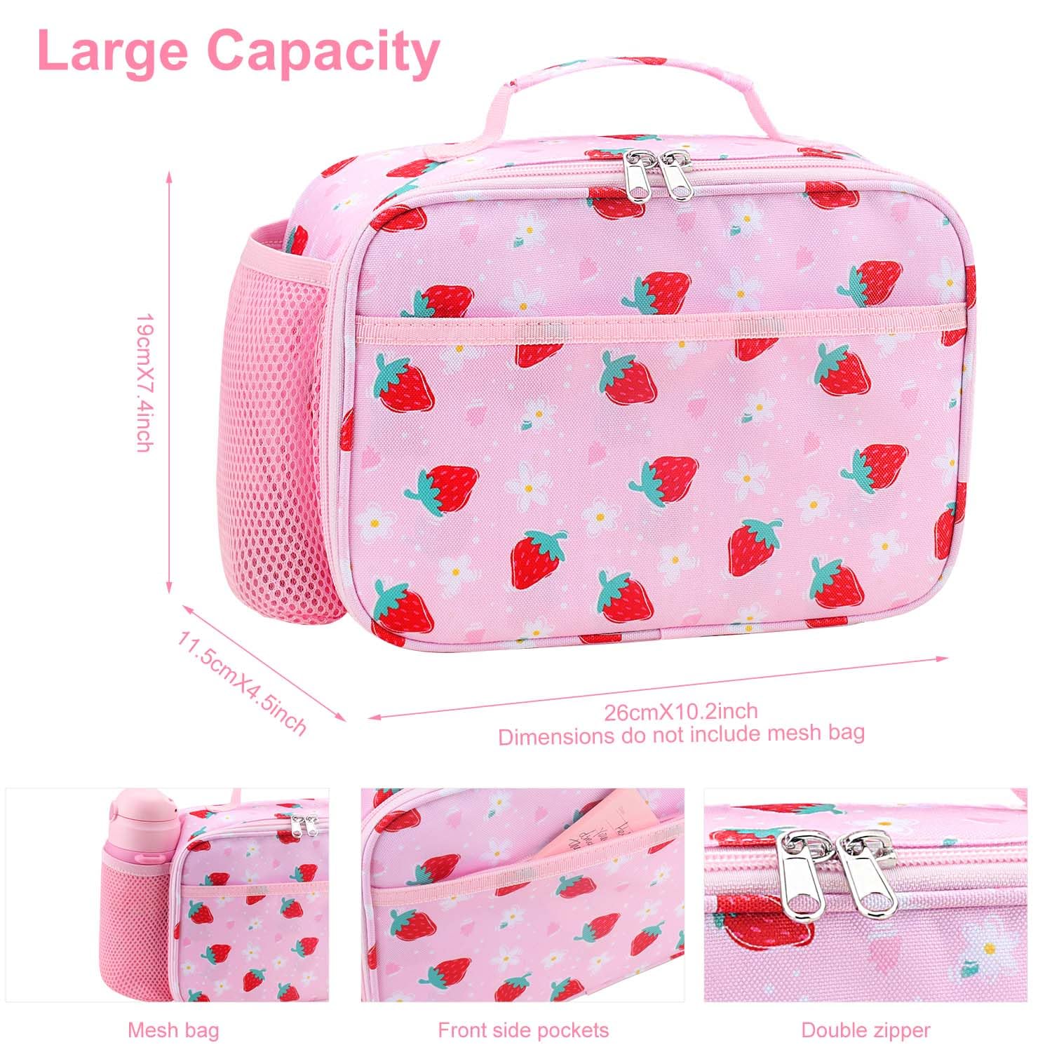 RHCPFOVR sturdy zipper and handle support active kids on the go